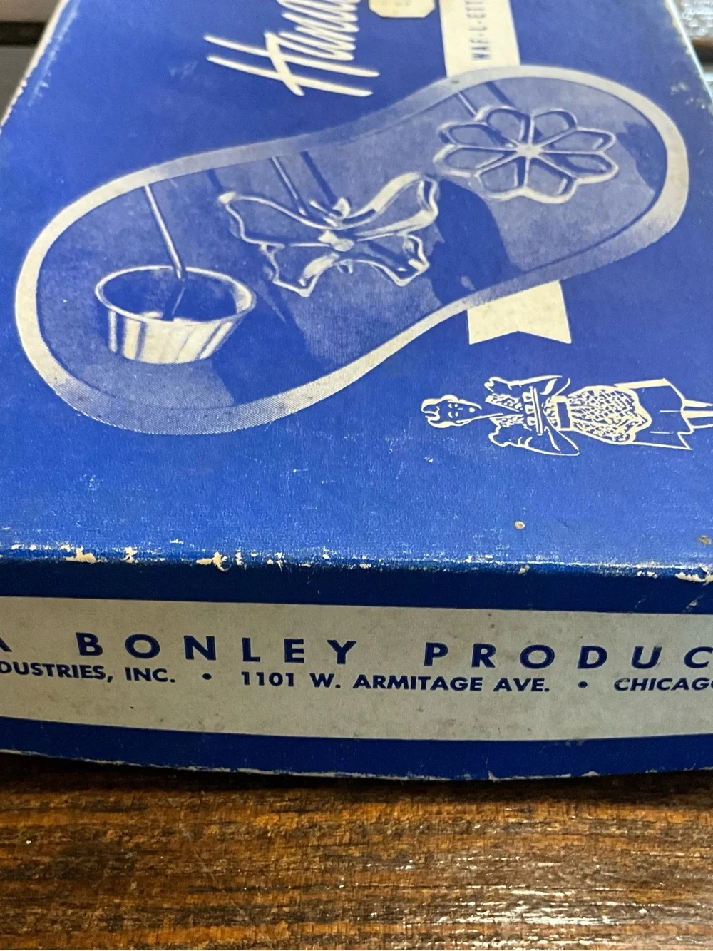 Vintage Handi Hostess Kit Waf-l-ette & Patty Shell Molds IOB